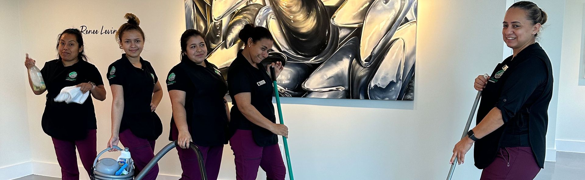 The Marbelly Cleaning Services crew